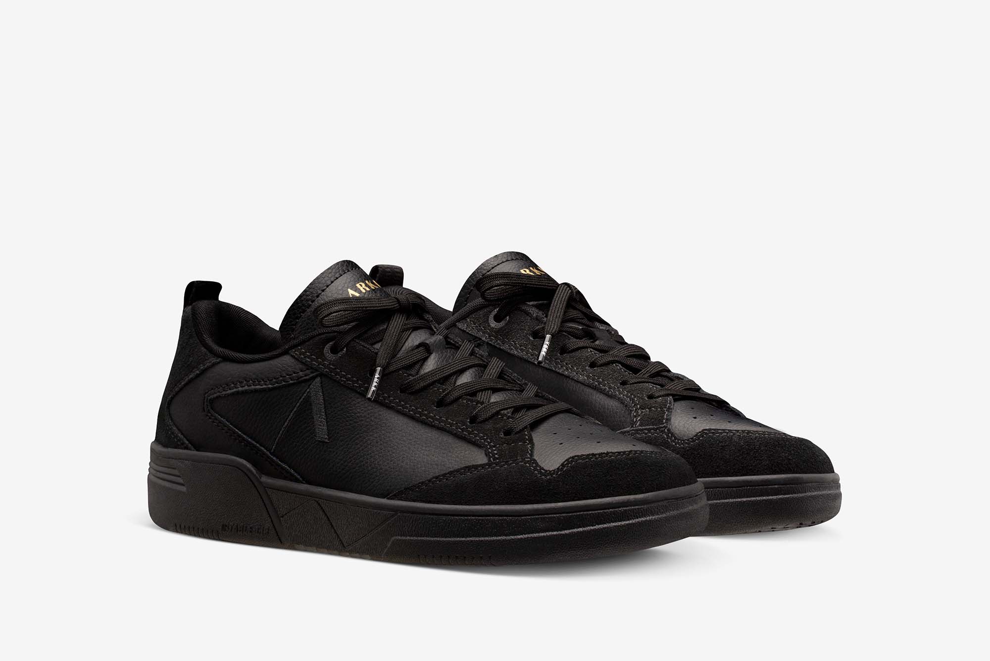 ARKK Collection Visuklass Leather Suede S-C18 | Triple Black | Women Visuklass